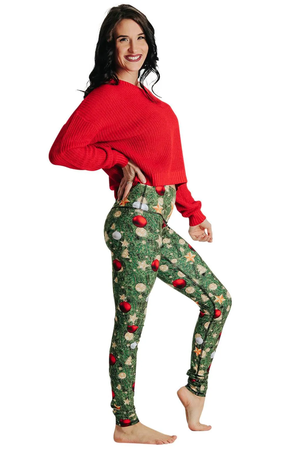 Christmas Story Printed Yoga Leggings