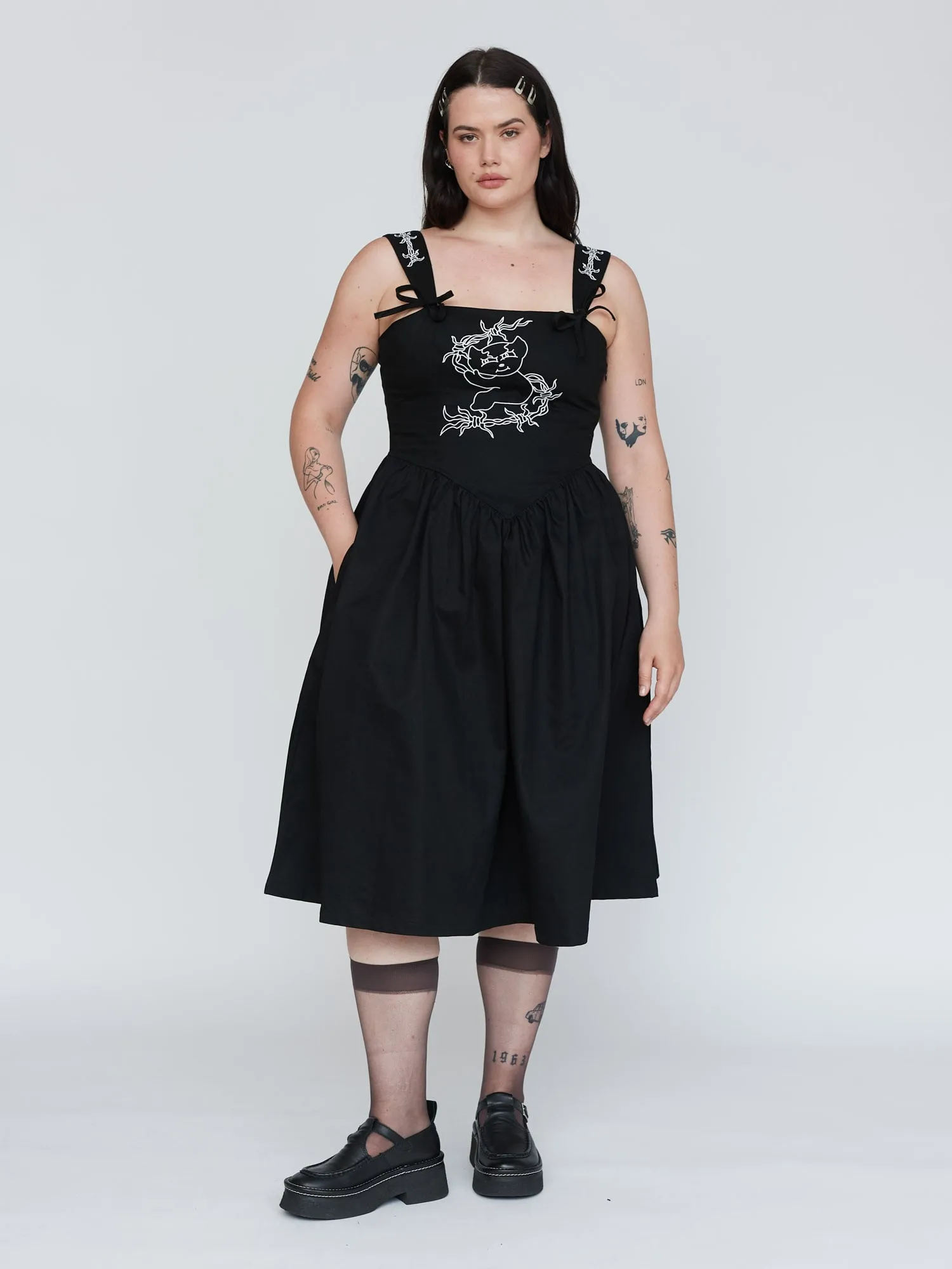 Climbing Koala Midi Dress