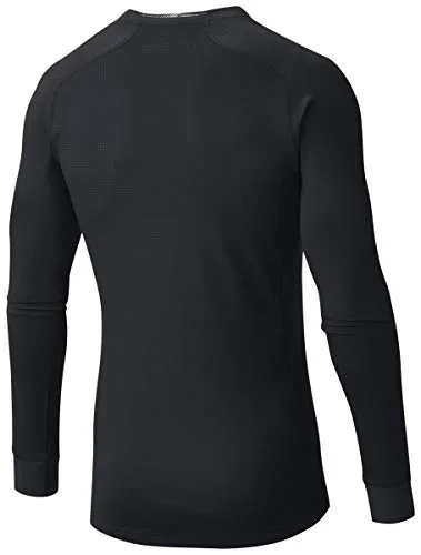 Columbia AM6319 Men's Heavyweight II Long Sleeve Top Black T-Shirt 2XL