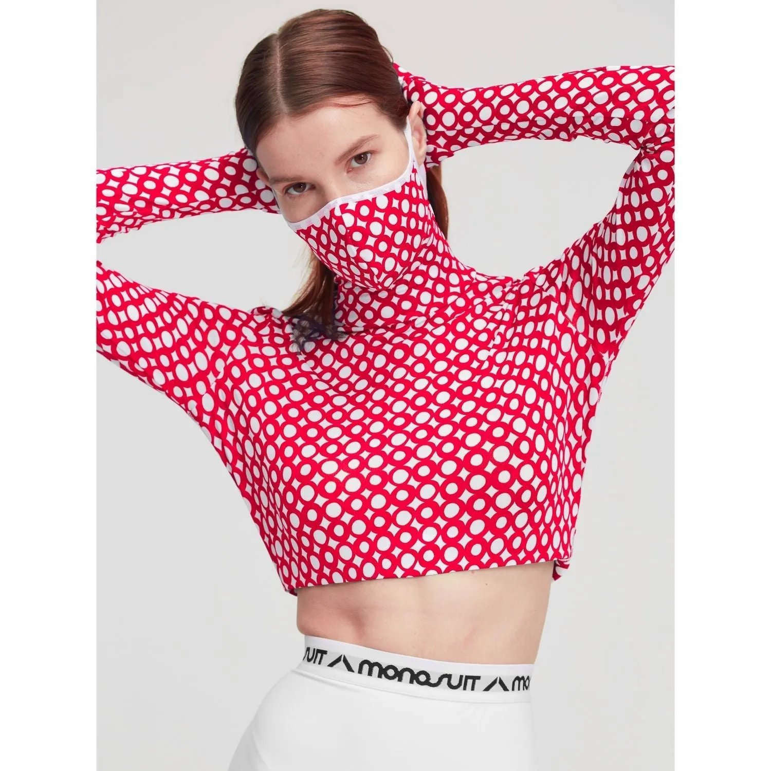 CROPTOP Mask Ring Red