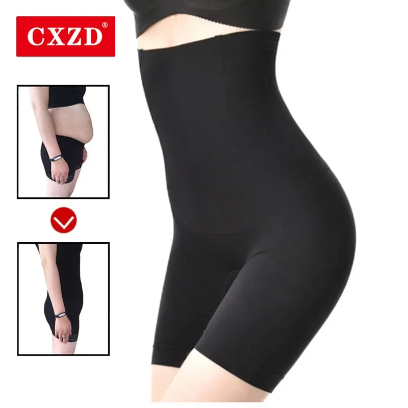 CXZD High Waist Trainer Shaper Tummy Control Panties Hip Butt Lifter Body Shaper Slimming Underwear Modeling Strap Briefs Panty