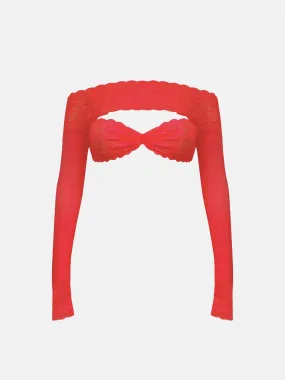 Davina Top Vixen Red