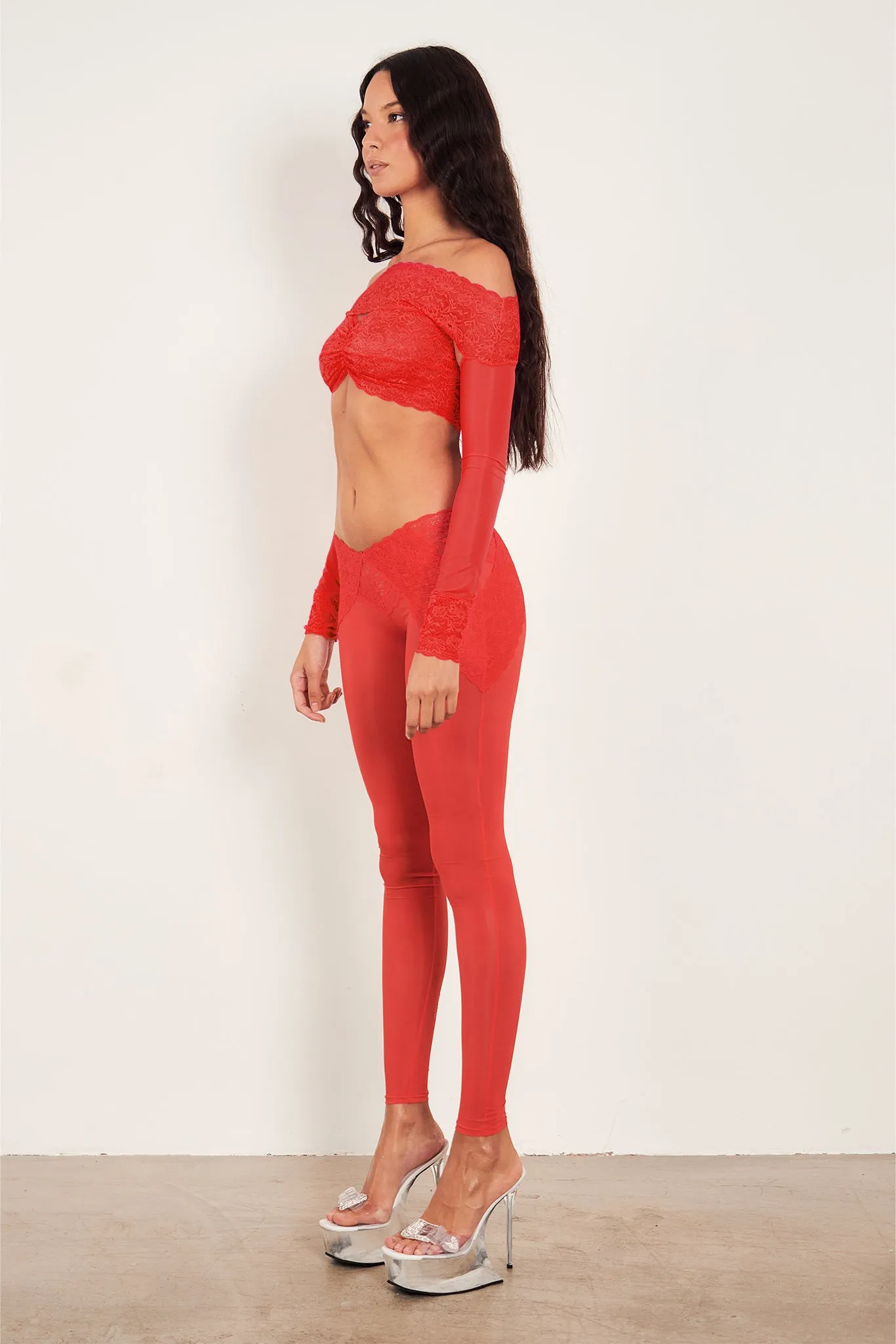 Davina Top Vixen Red