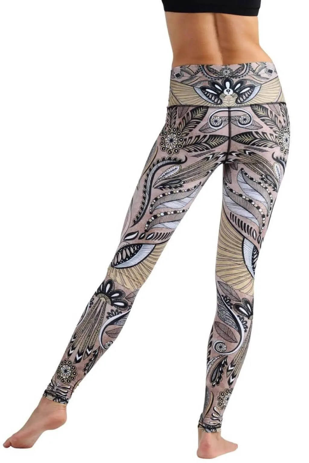 Desert Goddess Printed Yoga Leggings