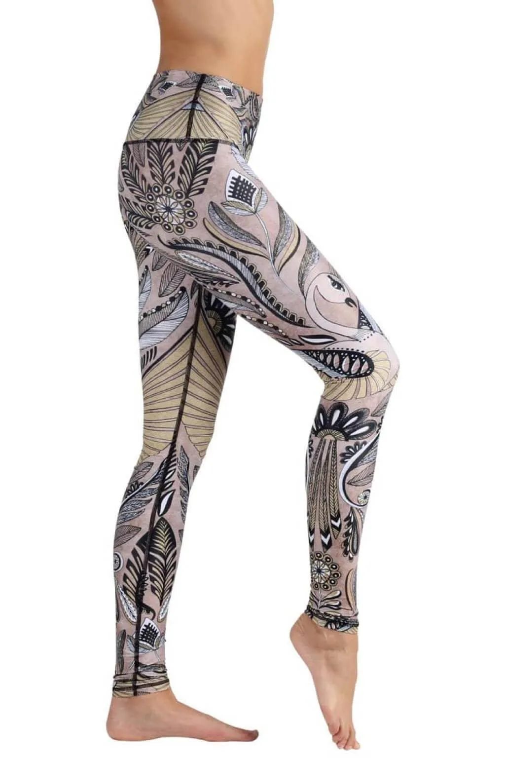 Desert Goddess Printed Yoga Leggings