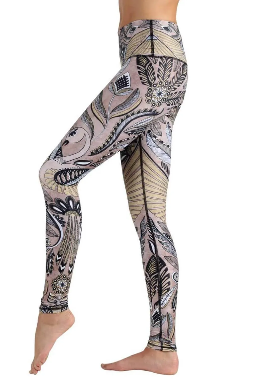 Desert Goddess Printed Yoga Leggings