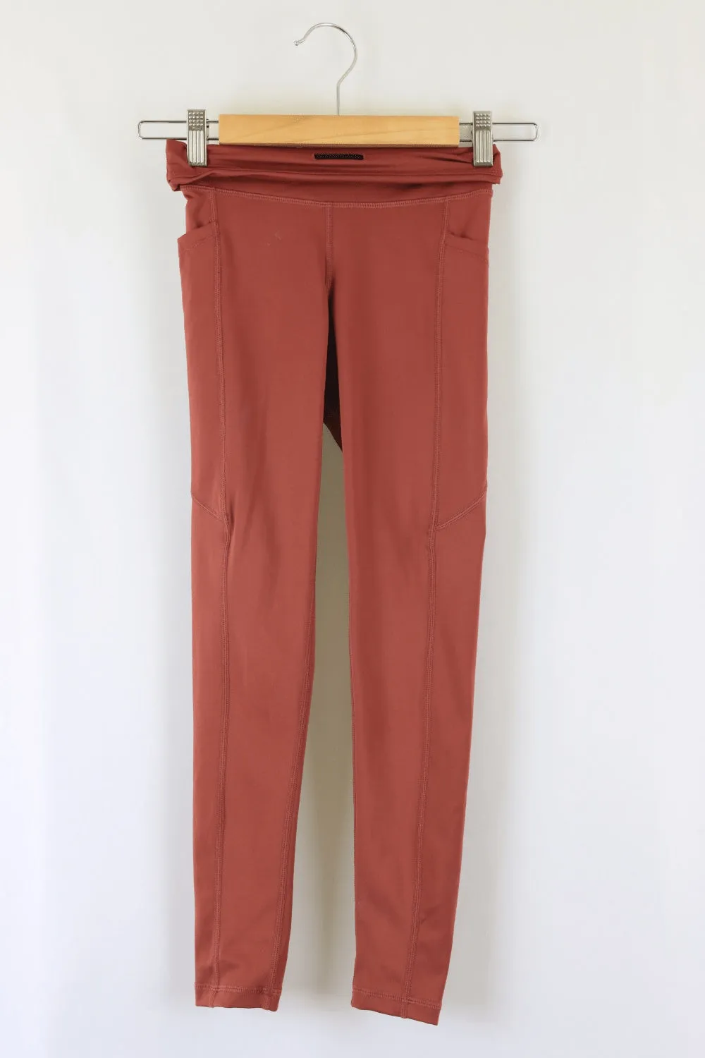 Dharma Bums Burgundy Leggings XS