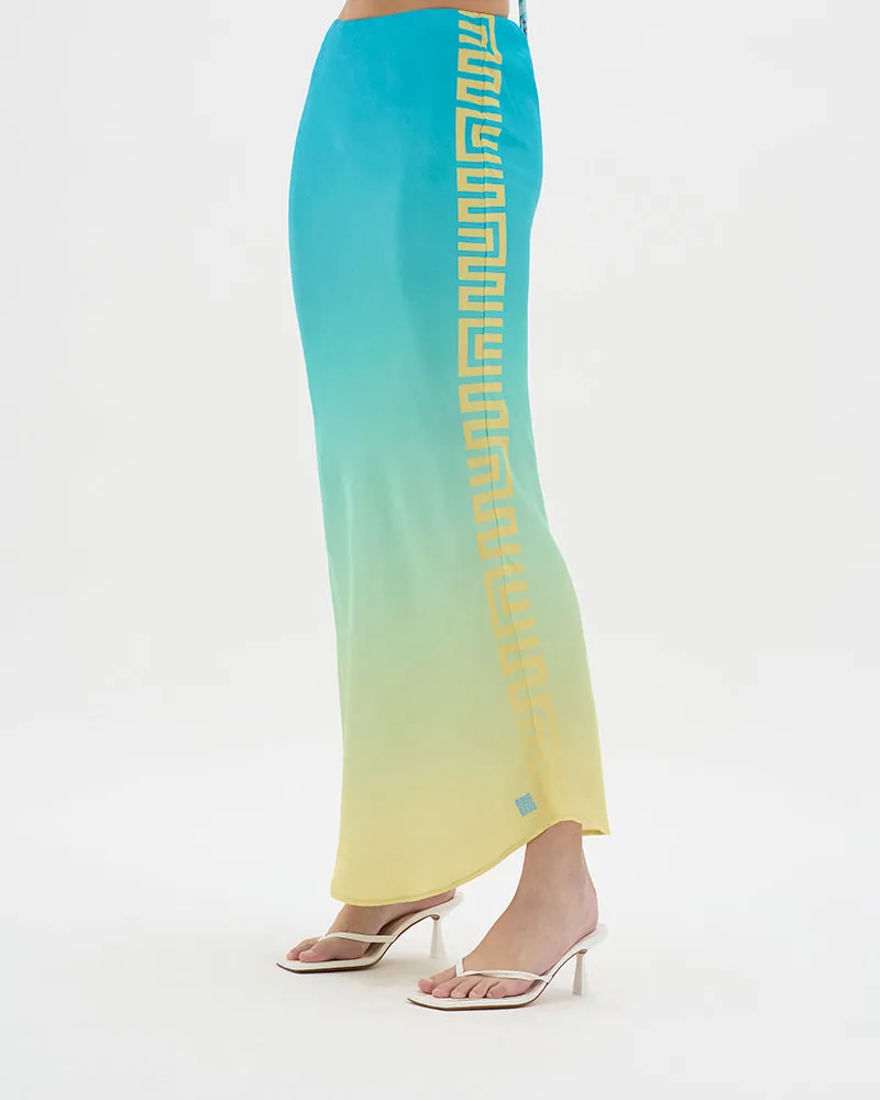 Eden Contrast Maxi Skirt