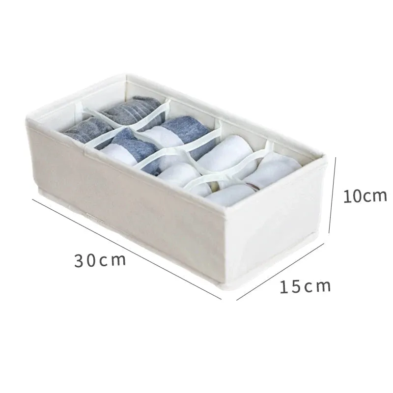 Elegant Cotton and Linen Storage Organizer