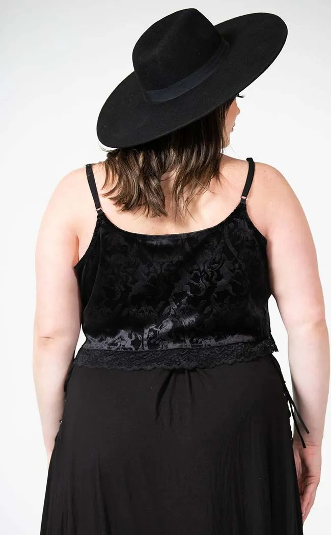 Fabled Tank Top | Black [Plus-Size]