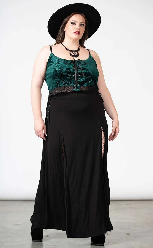 Fabled Tank Top | Emerald [Plus-Size]