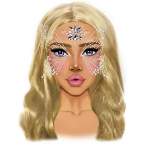 Fairy Adhesive Face Jewels Sticker