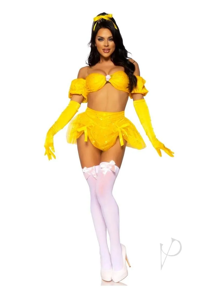 Fairytale Beauty 4pc Sm Yellow