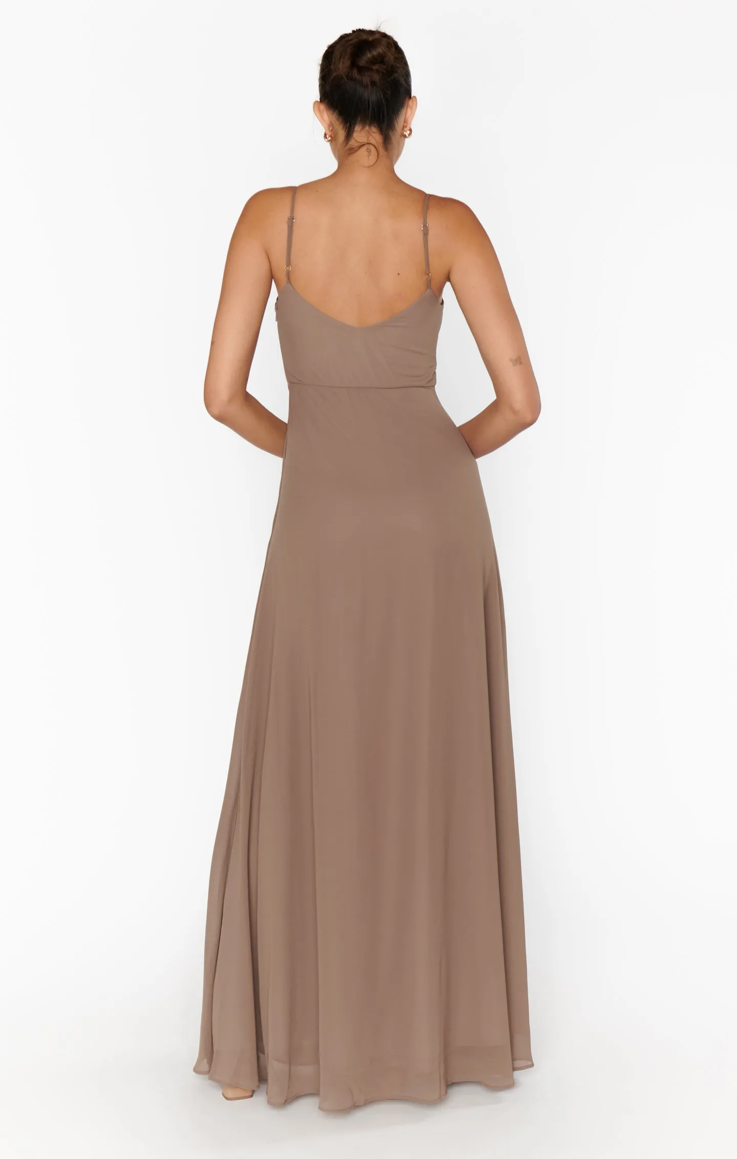 Faith Maxi Dress ~ Dune Chiffon