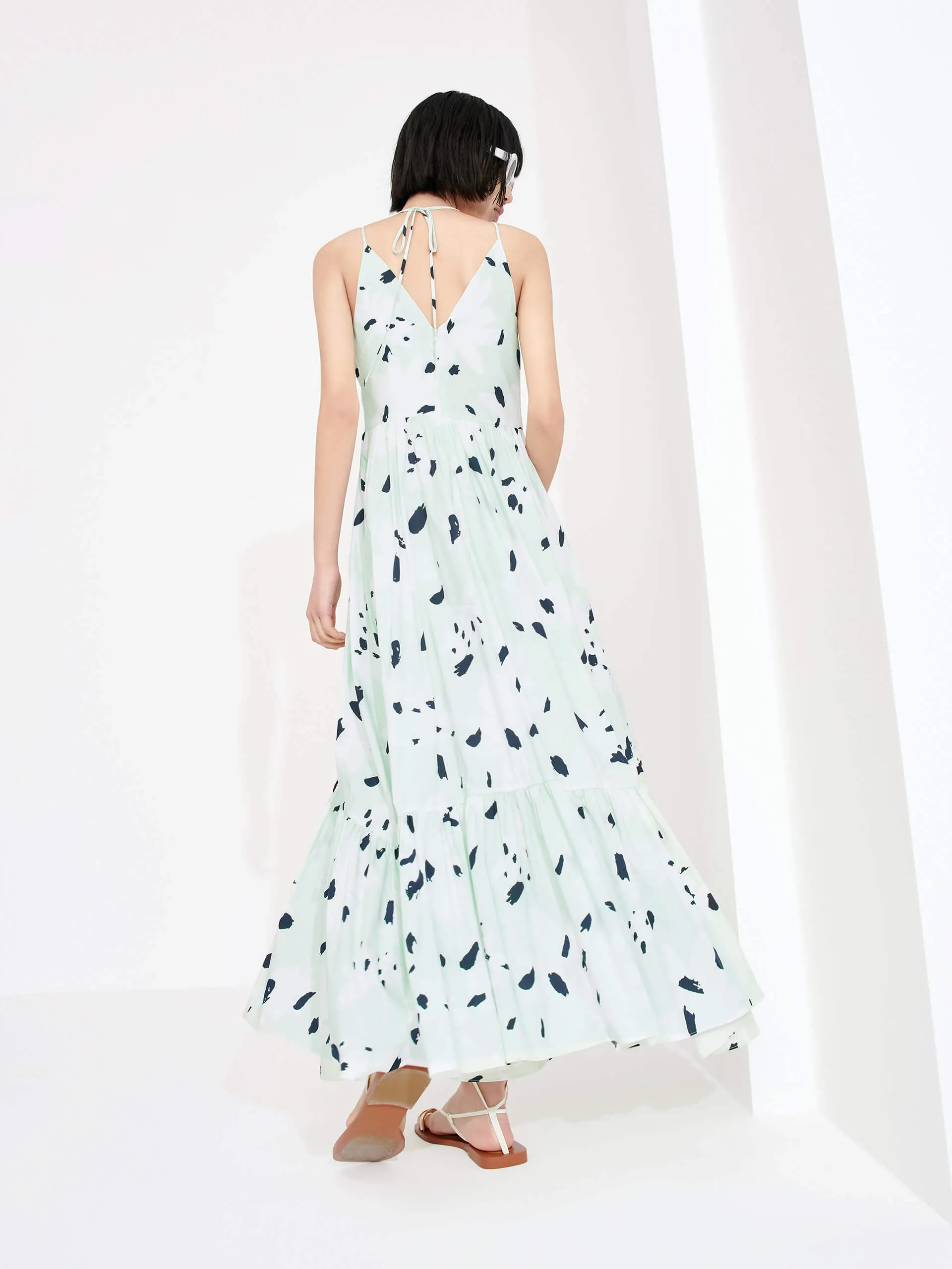 Floral Print Maxi Dress