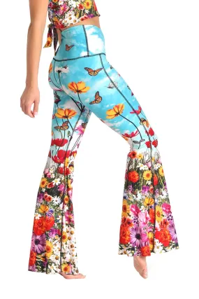 Flower Bomb Bell Bottoms