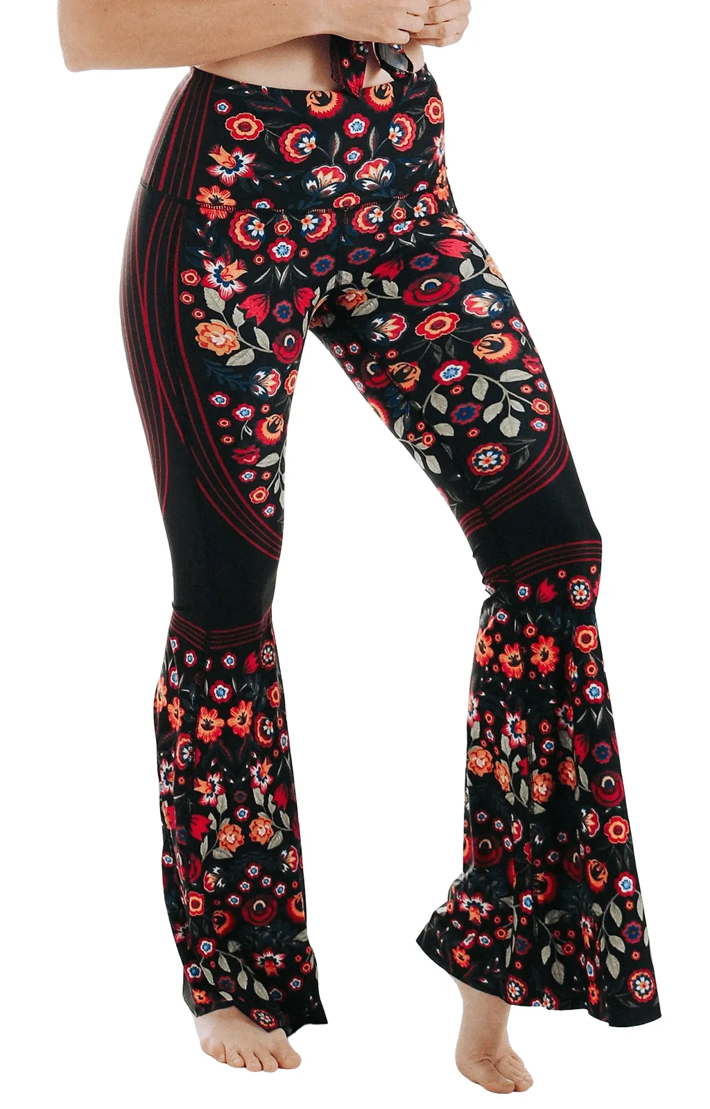 Folklore Printed Bell Bottoms