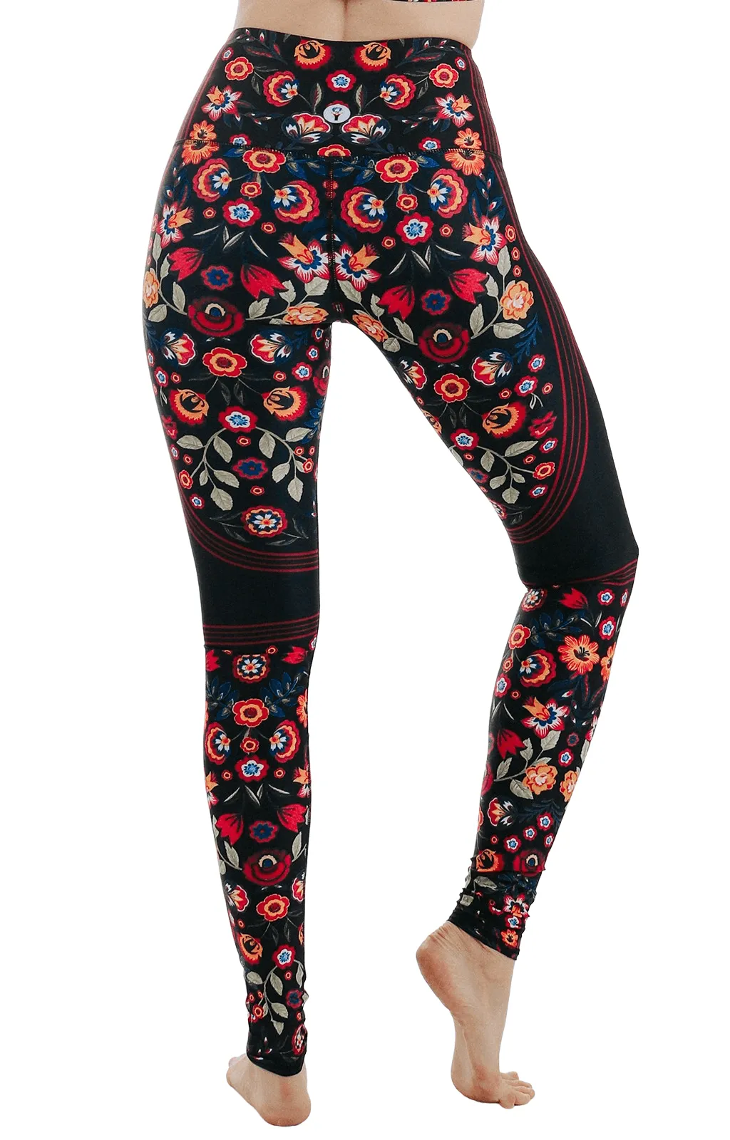 Folklore Printed Yoga Leggings