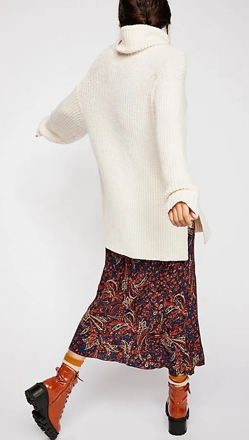 Free People Eleven Sweater Cream