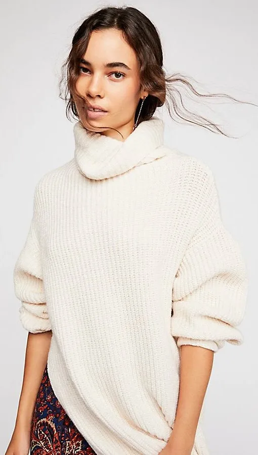 Free People Eleven Sweater Cream