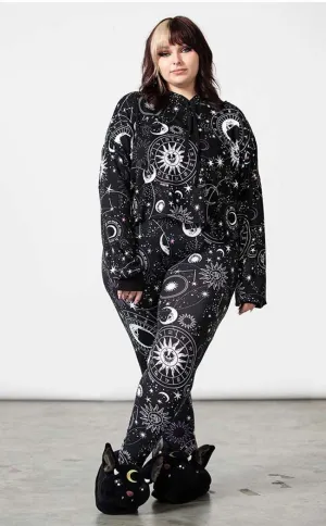 Galaxy Lounge Leggings [Plus-Size]