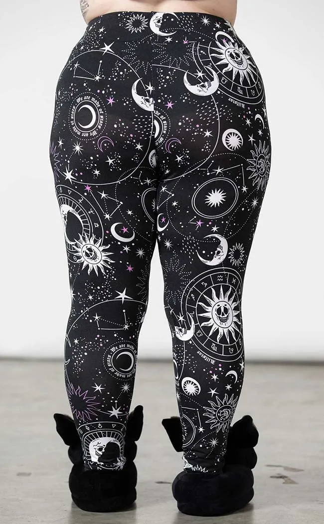 Galaxy Lounge Leggings [Plus-Size]