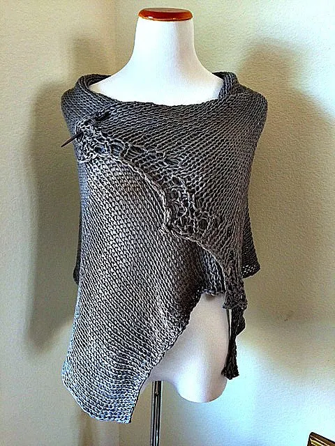 Grey Ghost shawl pattern