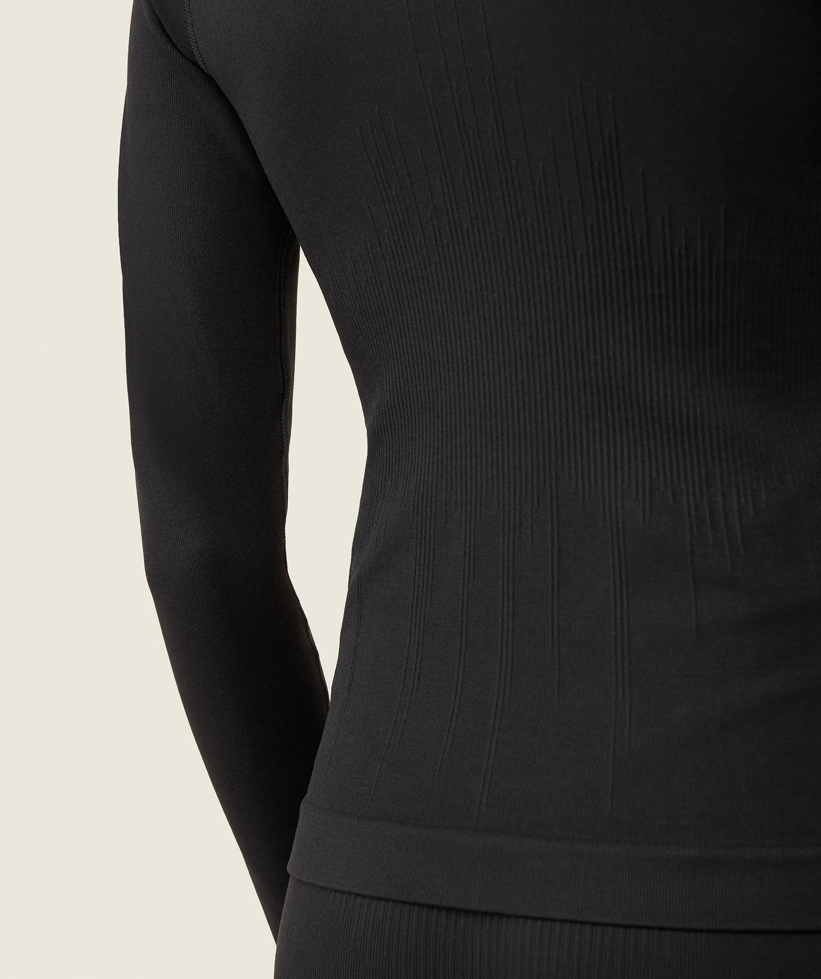 Gymshark everywear Seamless Turtleneck - Black