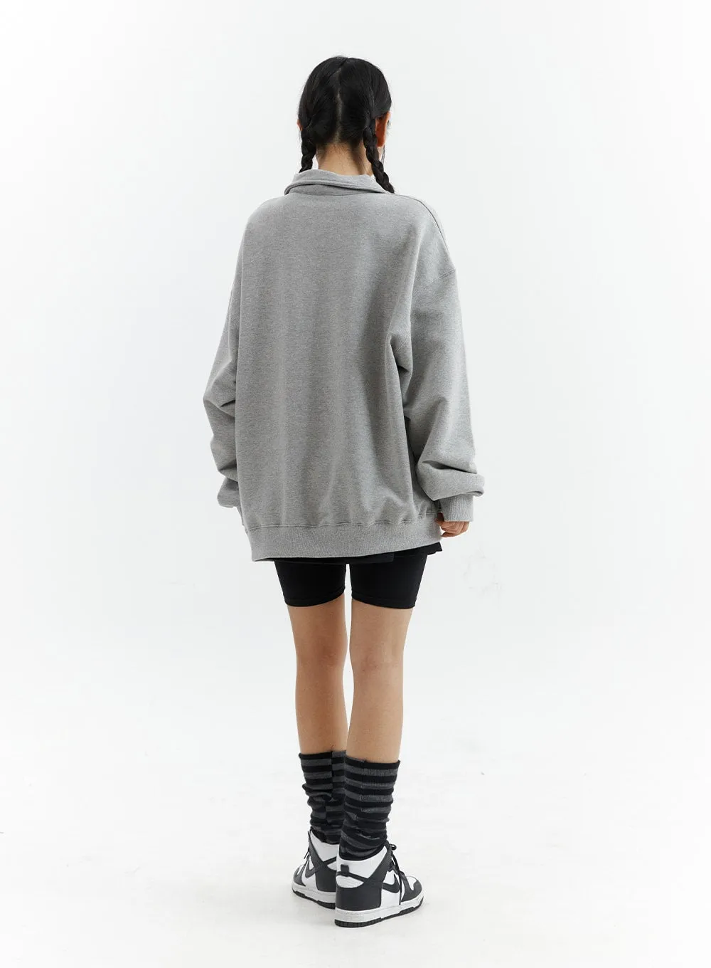 Half-Zip Sweatshirt (UNISEX) CJ424