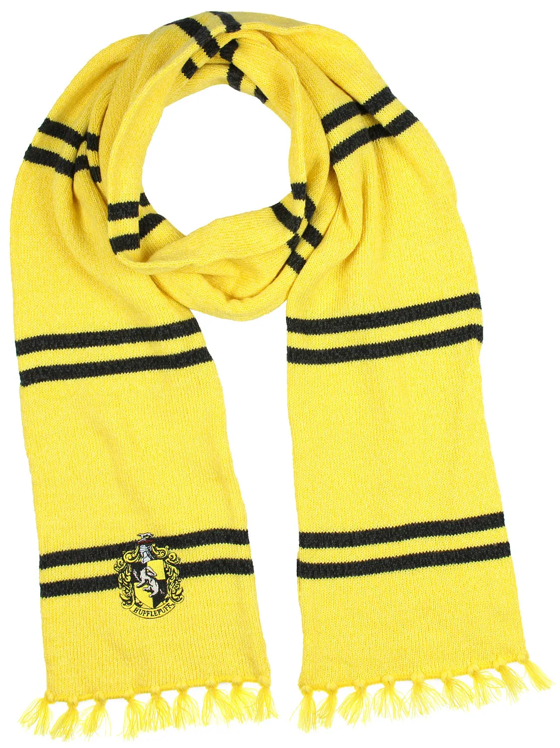 Harry Potter Hogwarts Houses Knit Scarf & Pom Beanie Set