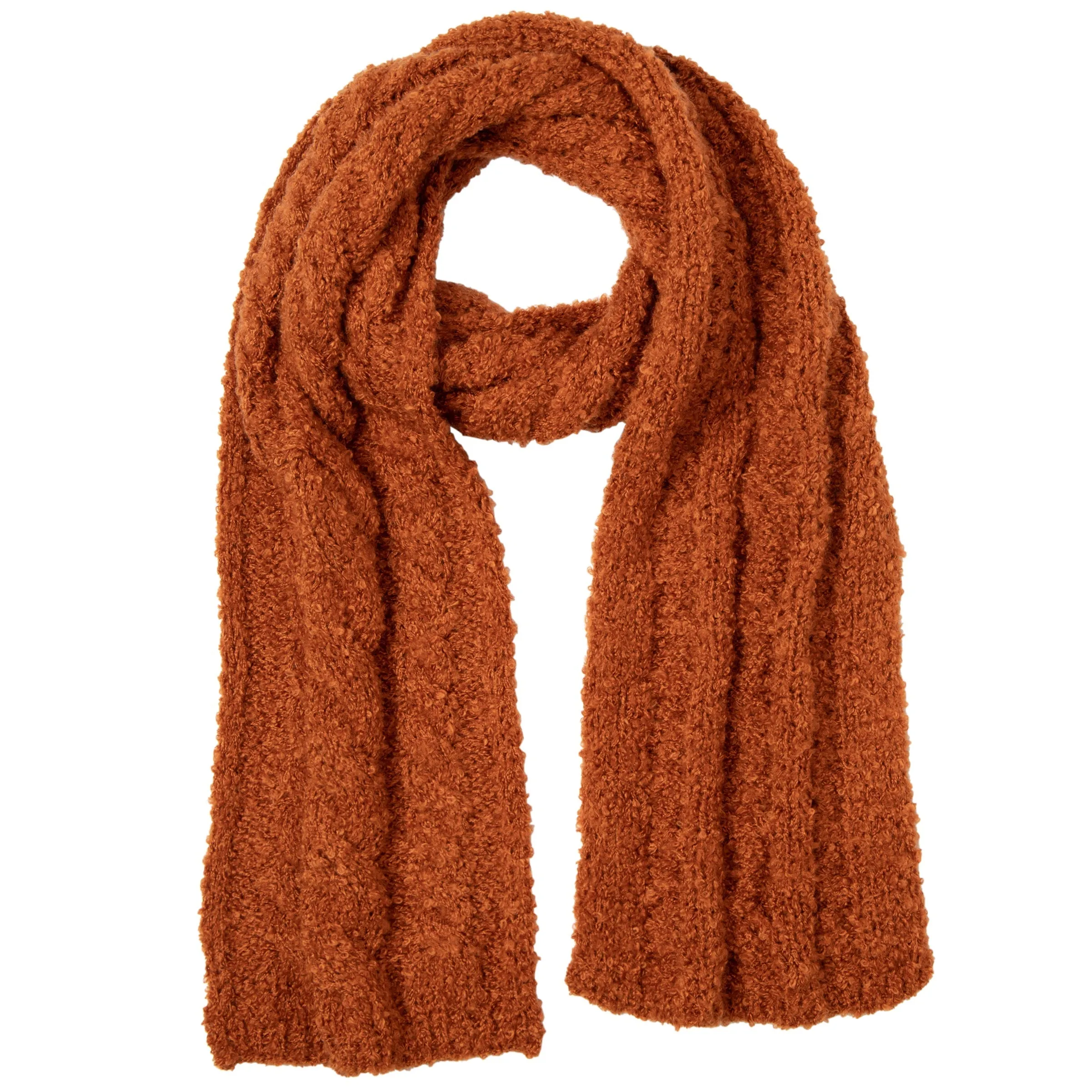 Hayride - Boucle Cable Knit Scarf