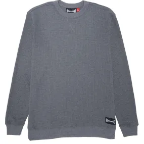 Independent Cannery Long Sleeve Thermal Shirt - Grey Heather