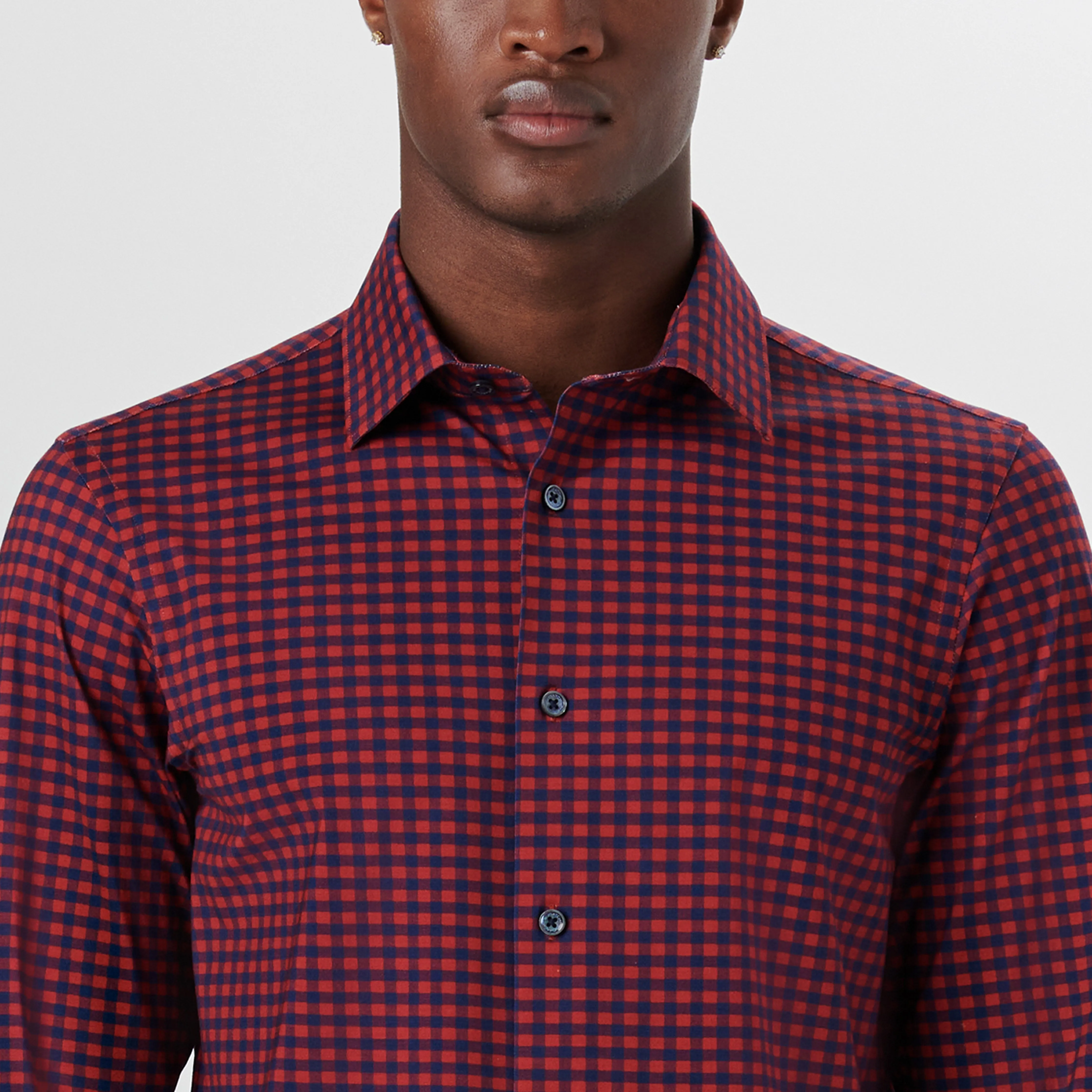 JAMES Buffalo Check OoohCotton Shirt