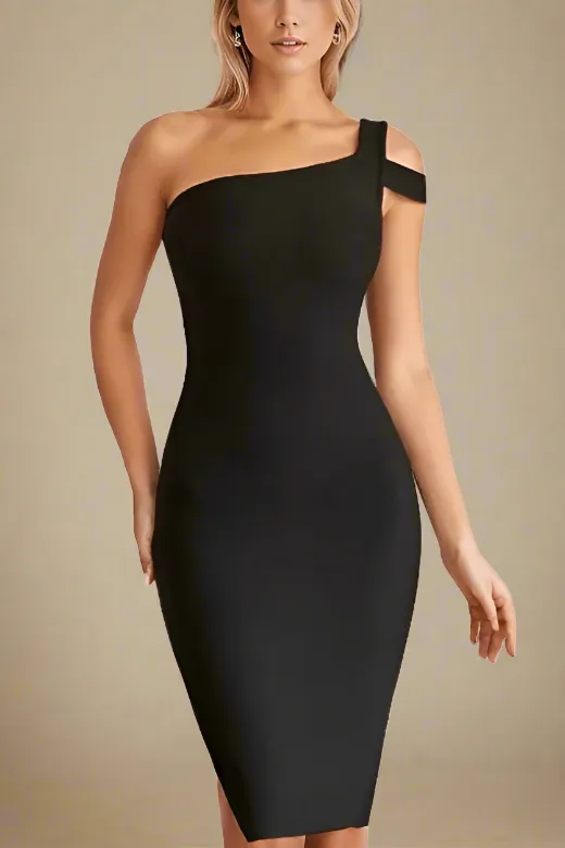 Janay Bandage Dress - Classic Black