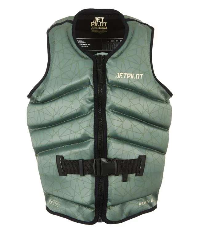 Jetpilot Freeride Mens Life Vest (2024) - Sage