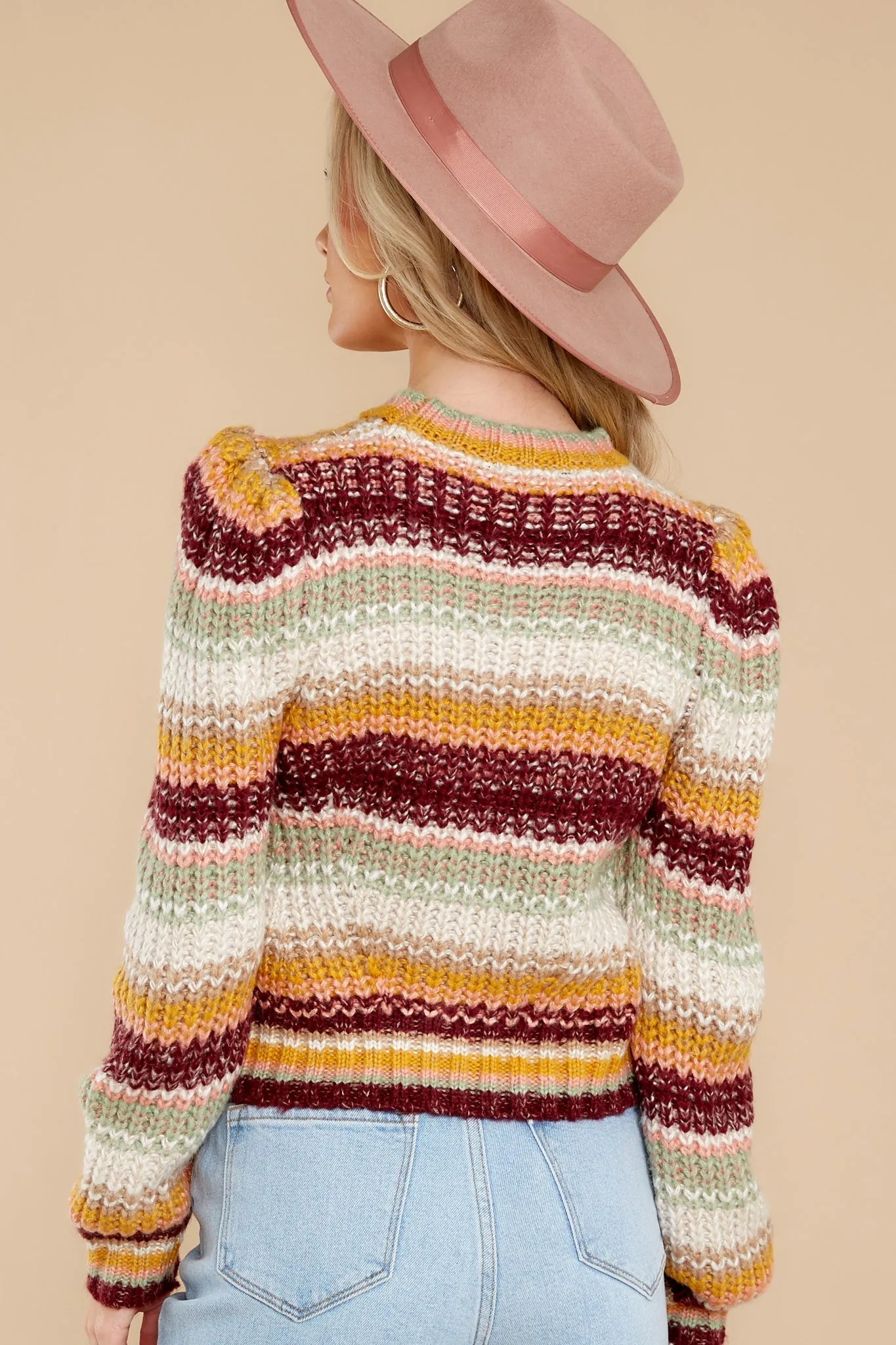 Khalida Multi Stripe Sweater