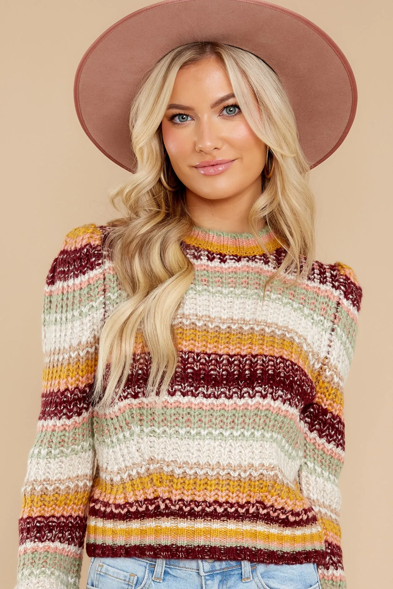 Khalida Multi Stripe Sweater