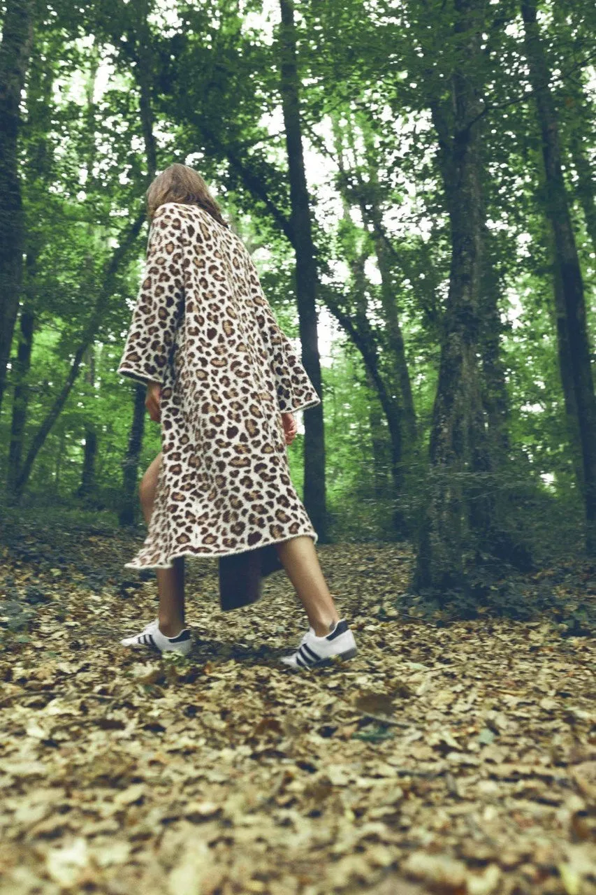 Leopard Print Cardigan