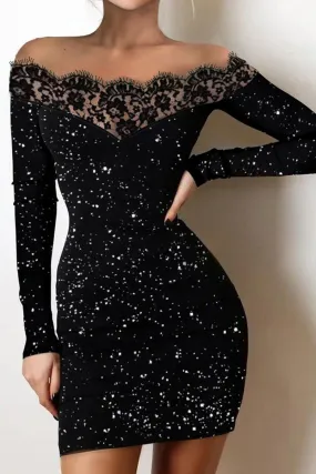 Little Black Dress Long Sleeve Party Dresses