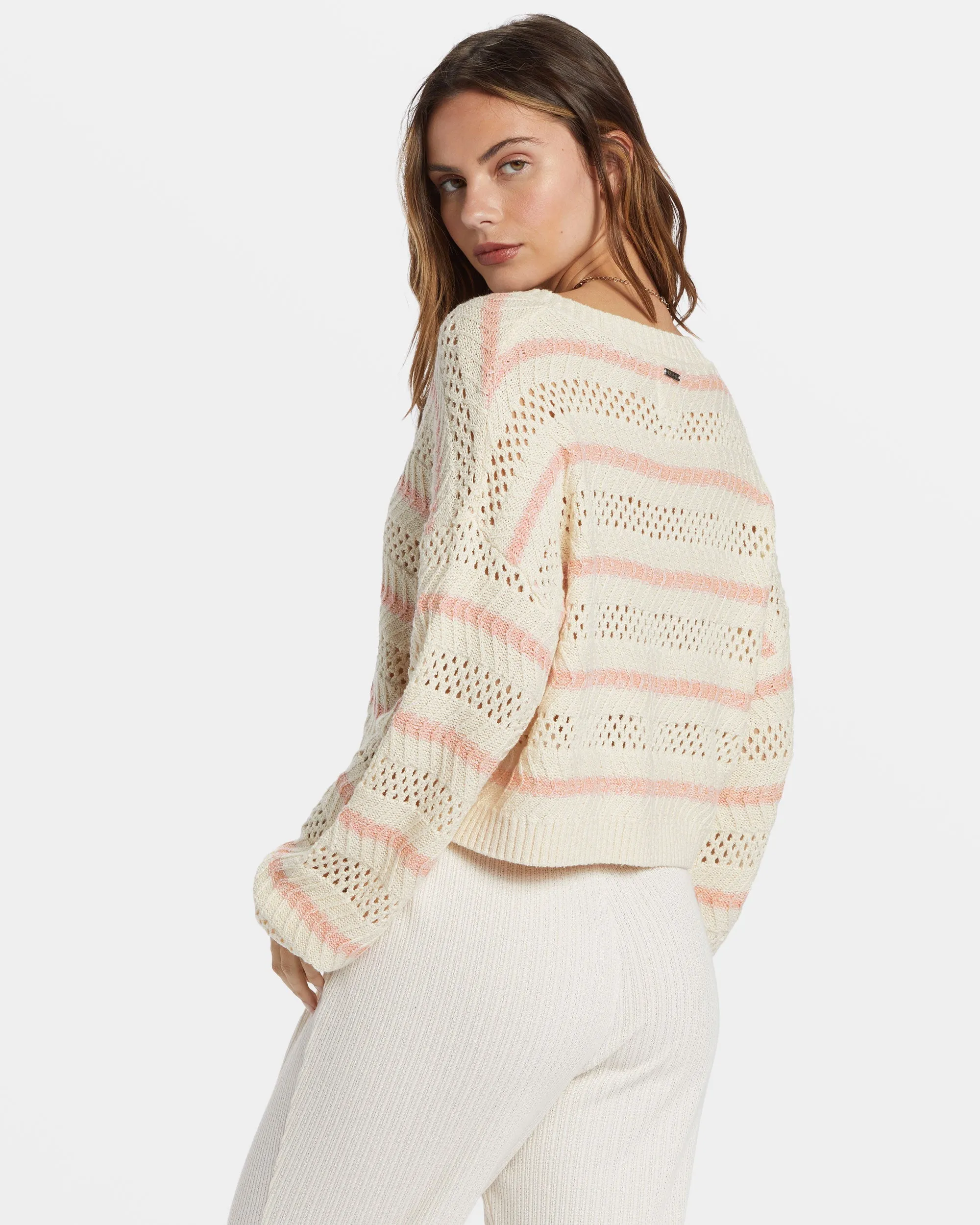 Mia Sweater - Peachy Haze