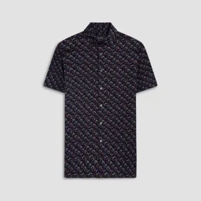 Milo Abstract Print OoohCotton Short Sleeve Shirt