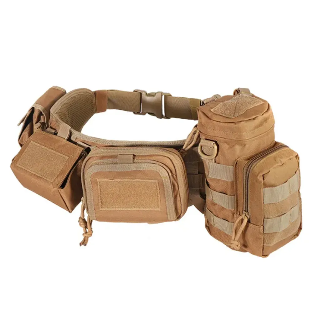 Molle Tactical Waist Pack Outdoor Combination Belt Kit