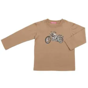 Motorbike Long Sleeve Children's Graphic Tee