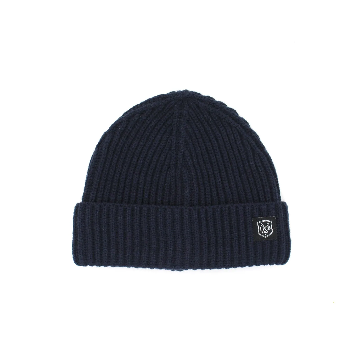 Navy & Pine Knit Hat/Scarf Set