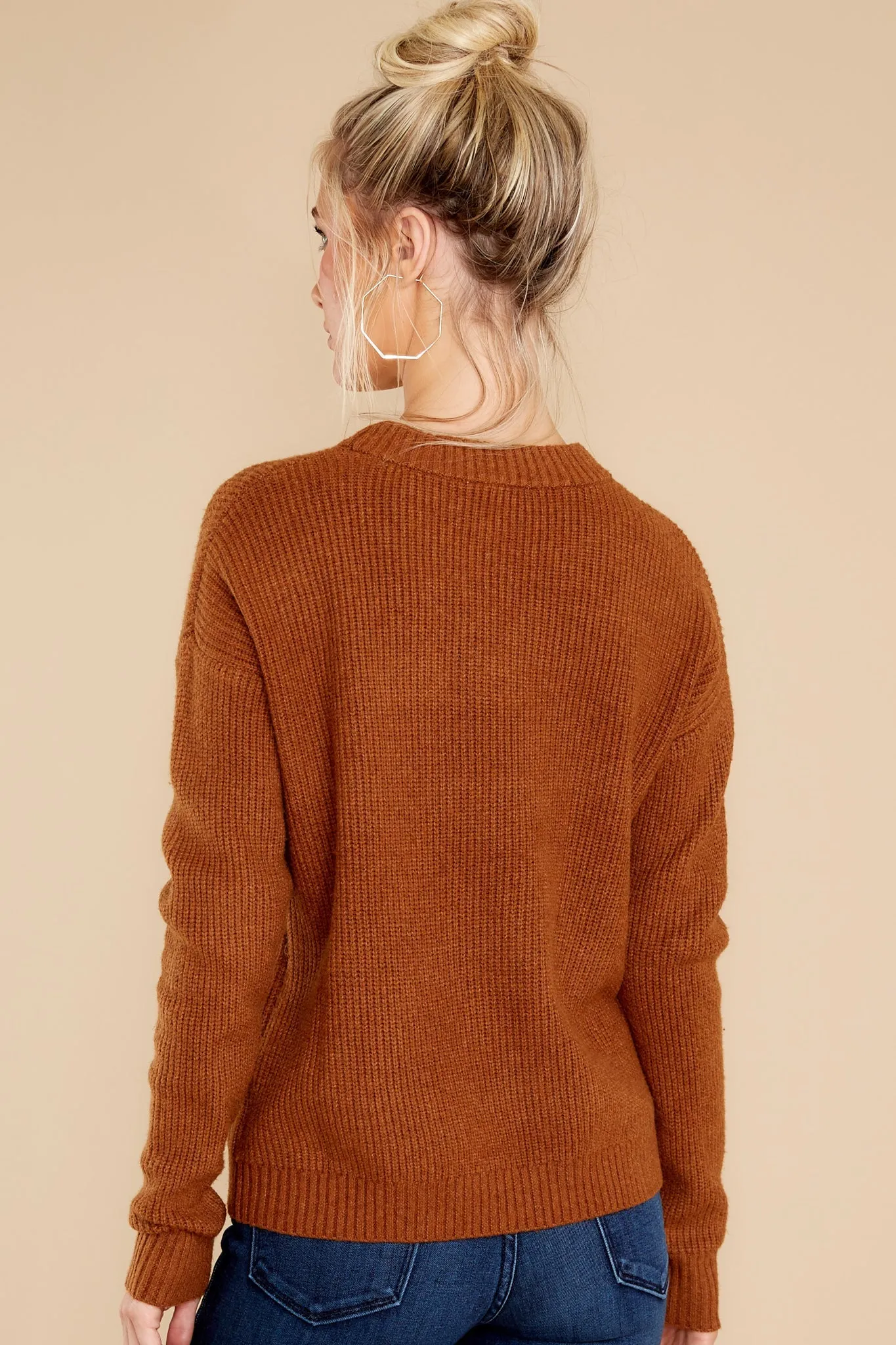 No Ordinary Day Caramel Sweater