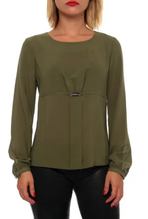 Olive blouse