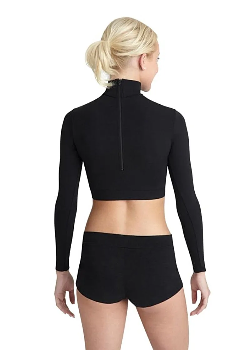 ON SALE Team Basics Long Sleeve Turtleneck Crop Top