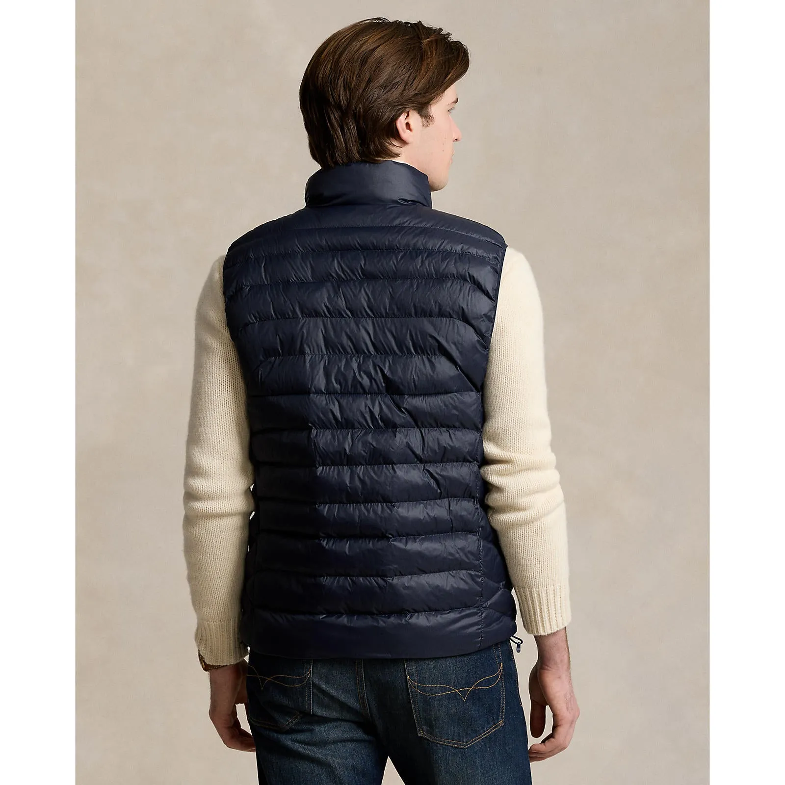 Packable Puffer Vest - Navy