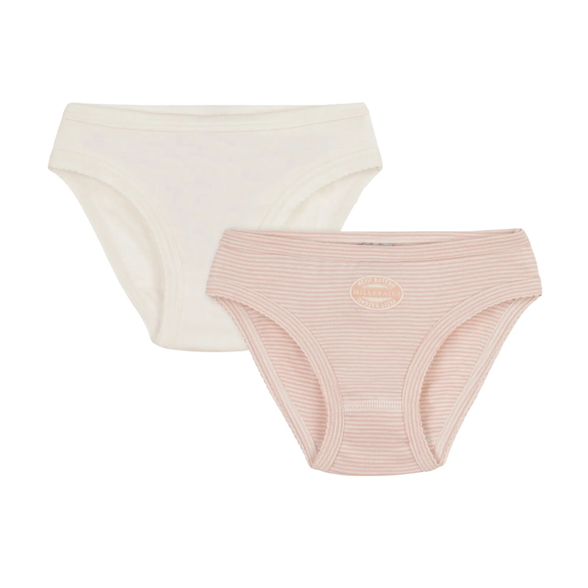 PB Pink Stripe 2 Pk Underwear