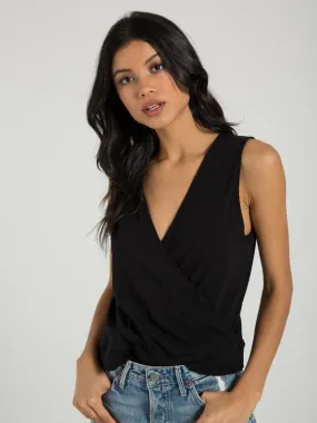 Philanthropy - Rowan Two-Way-Tank Black Cat